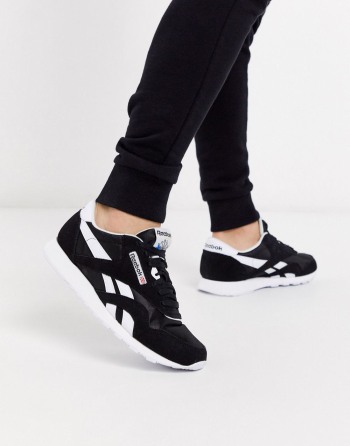 Reebok Classic Nylon Crne - Muške Tenisice | 21653WNGR